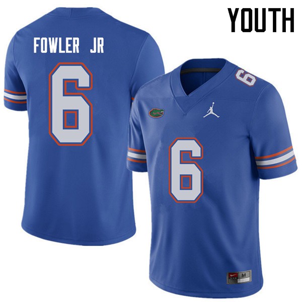 Jordan Brand Youth #6 Dante Fowler Jr. Florida Gators College Football Jersey Royal